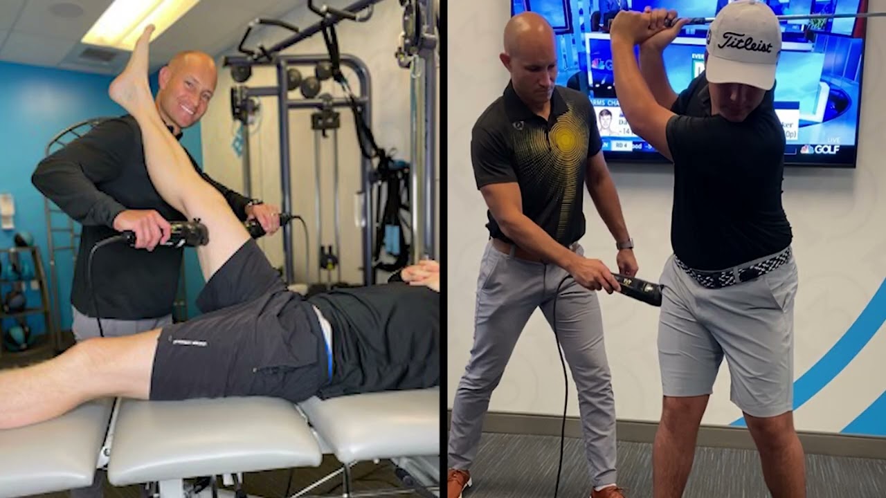 Targeted Vibration Therapy Introduction#stretching #fitness #clinic #physicaltherapy #pain