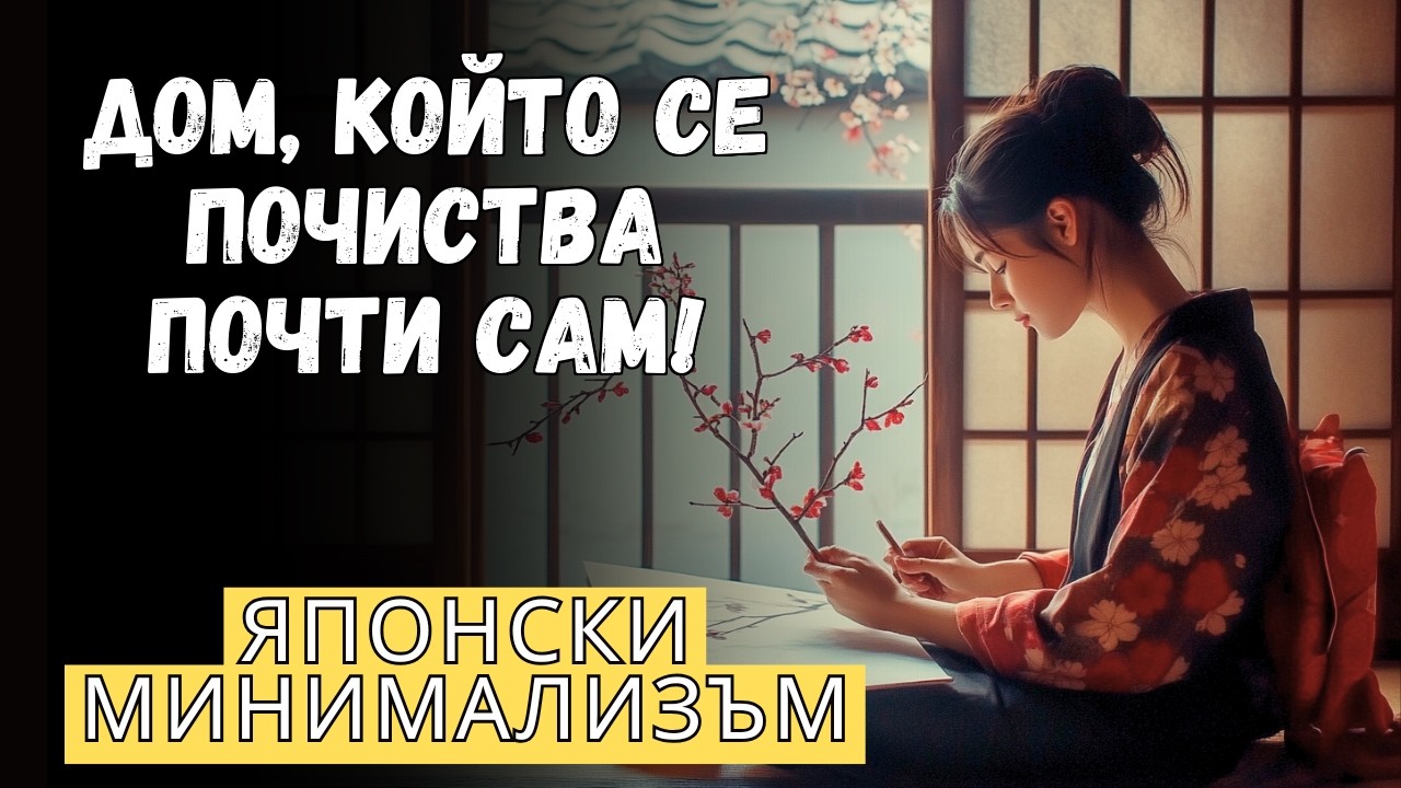 ЯПОНСКИ МИНИМАЛИЗЪМ СЪЗДАЙТЕ АВТОНОМНА СИСТЕМА ЗА ПОЧИСТВАНЕ ВЪВ ВАШИЯ ДОМ