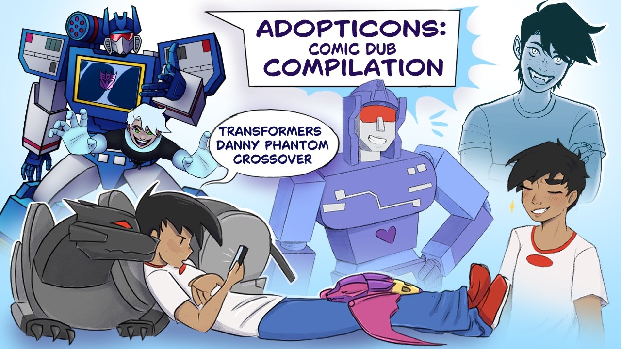 Adopticons Comic Dub COMPILATION: Part 1 - DP x Transformers