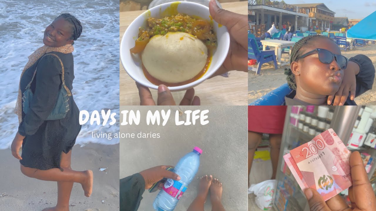 Days in the life🍃 |Ghanaian introvert girl |living alone 🌻