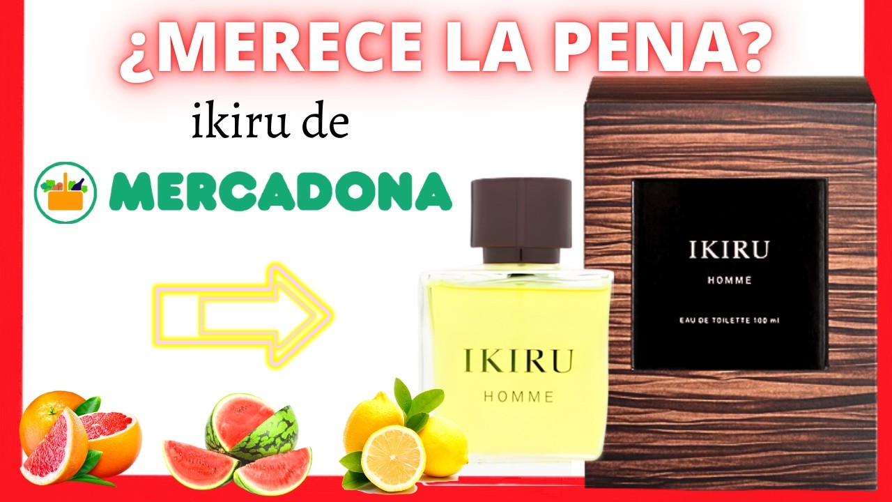 Ikiru de MERCADONA | perfume FRESCO y ECONÓMICO 😉