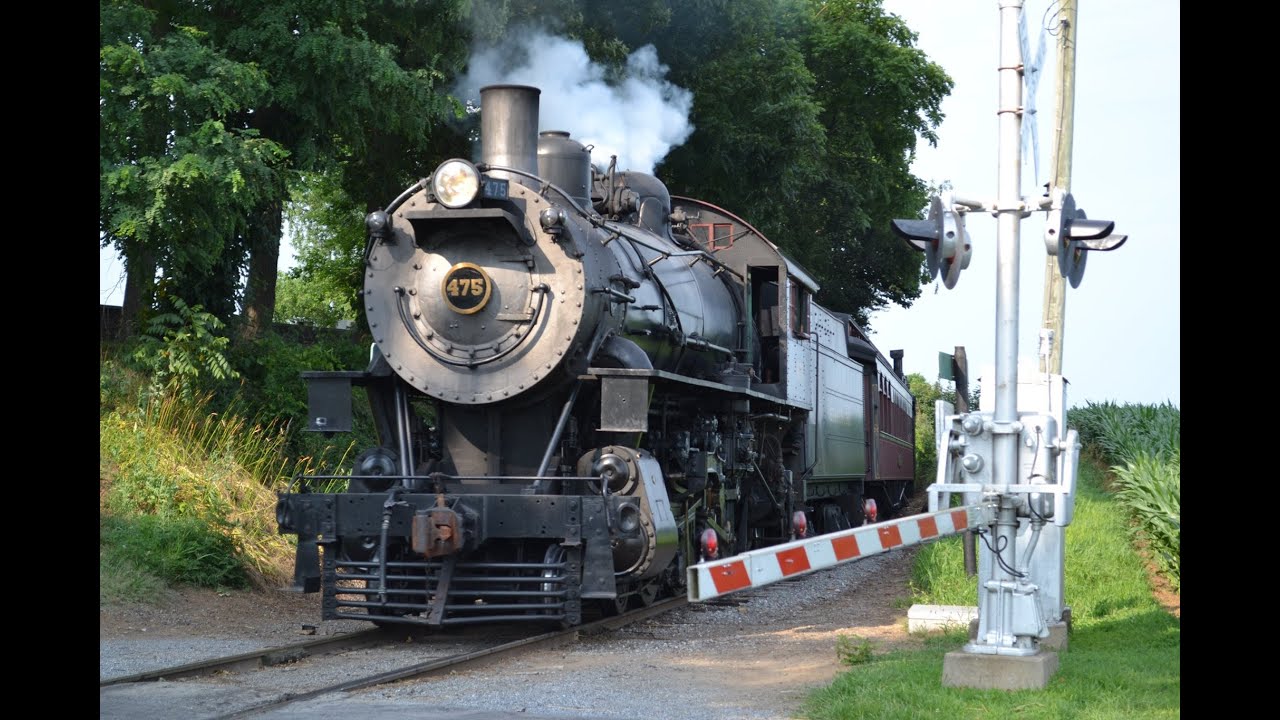 Strasburg Rail Road - Norfolk & Western 475 Steam Train