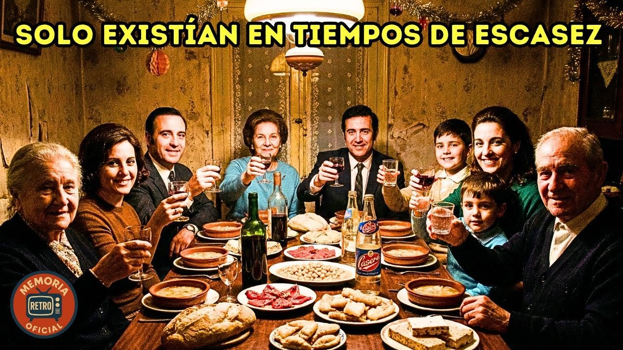 20 Cenas Baratas de los Años 60 y 70 que SOLO Existían en la Época de Escasez en España