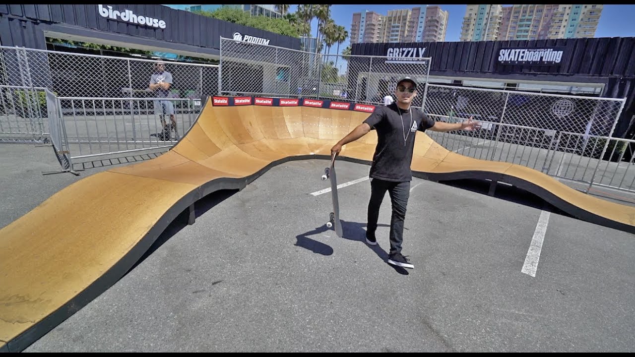 Crazy Roller Coaster Skatepark!