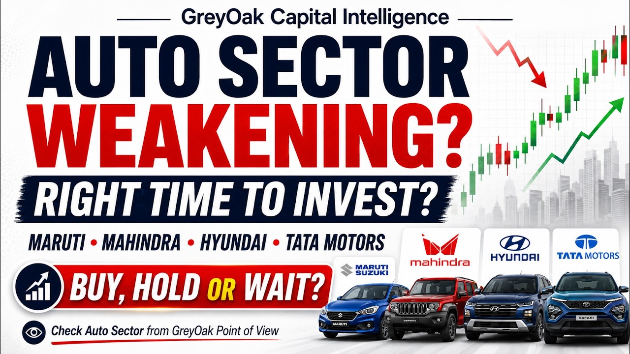 Auto Sector Weakening? Maruti, Mahindra, Hyundai & Tata Motors | Buy, Hold or Wait?