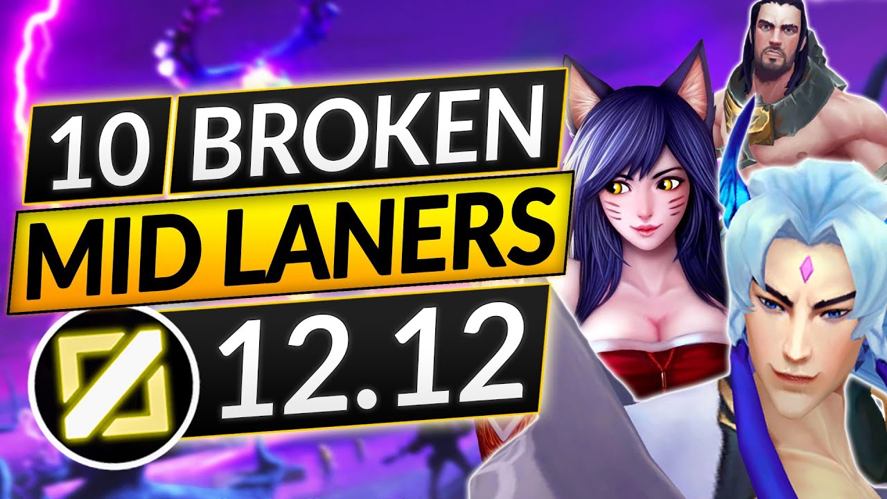 10 BEST MIDLANERS to MAIN in Patch 12.12 - Champions to ABUSE in EVERY RANK - LoL Guide