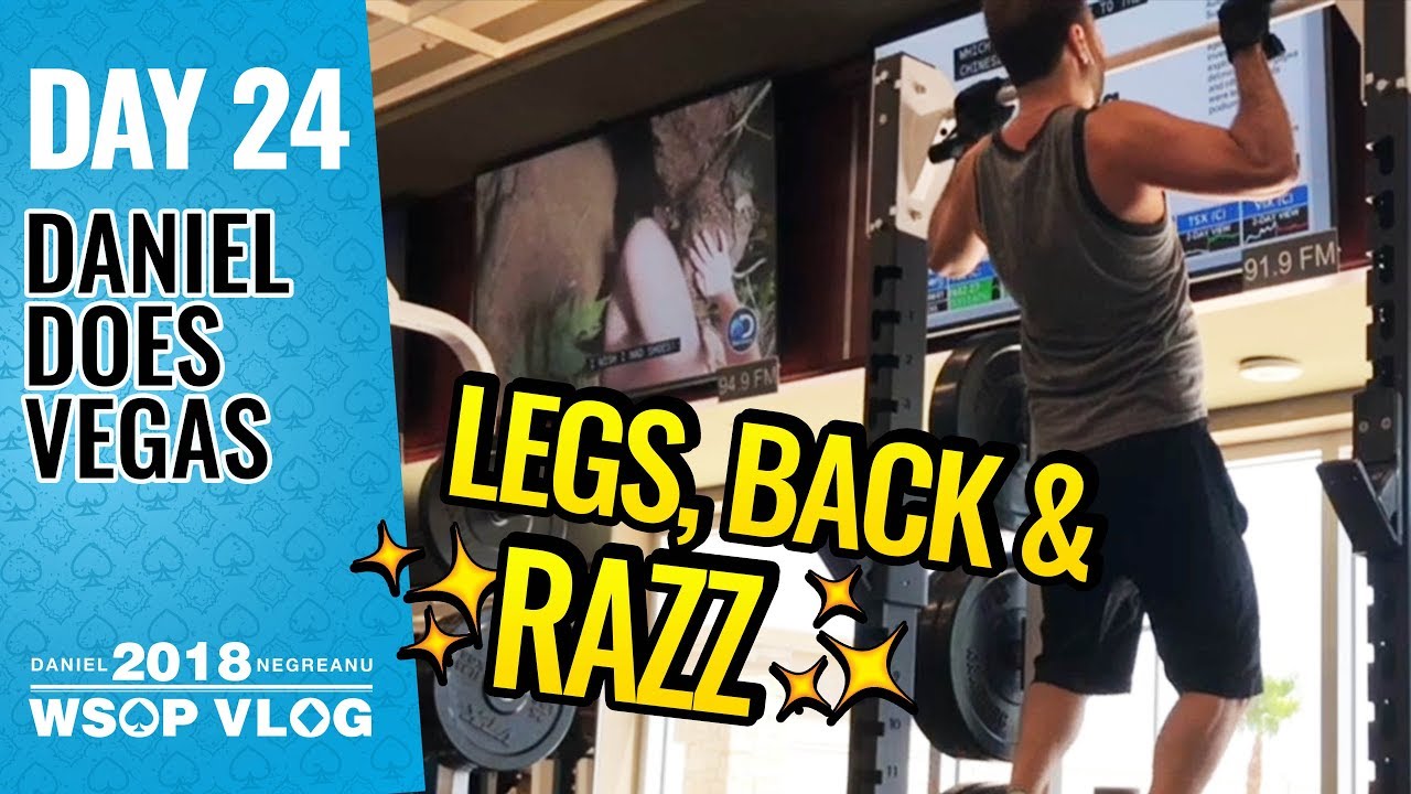 Legs, Back, and Razz - 2018 WSOP VLOG DAY 24