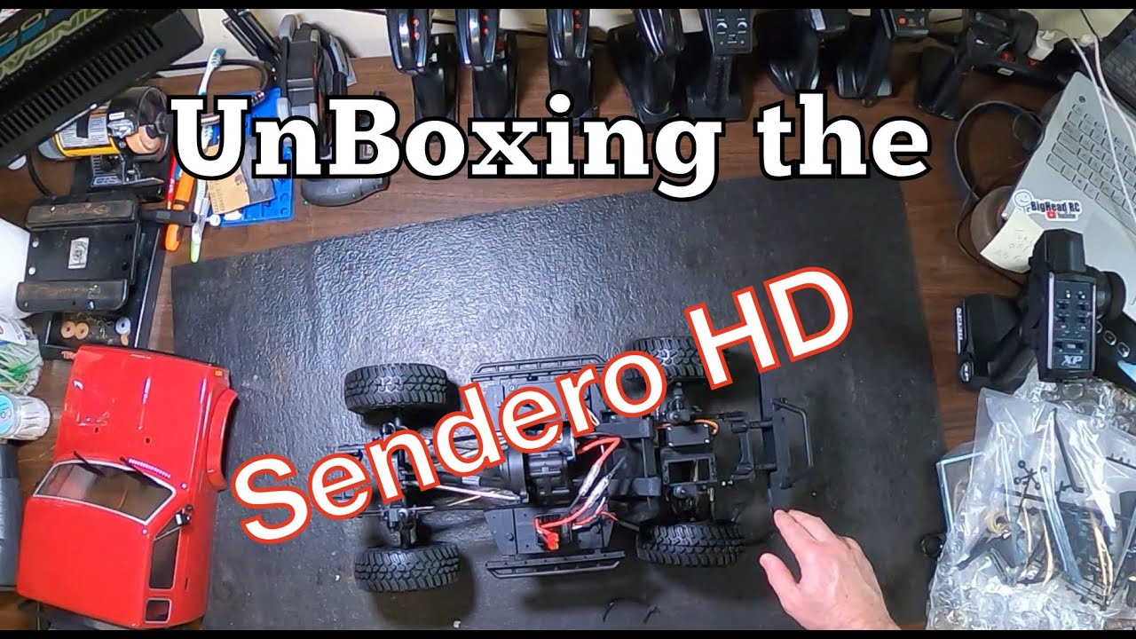 Enduro Sendero HD Unboxing Element RC 4x4 RTR 1/10 Rock Crawler (Red) w/2.4GHz Radio #rccars
