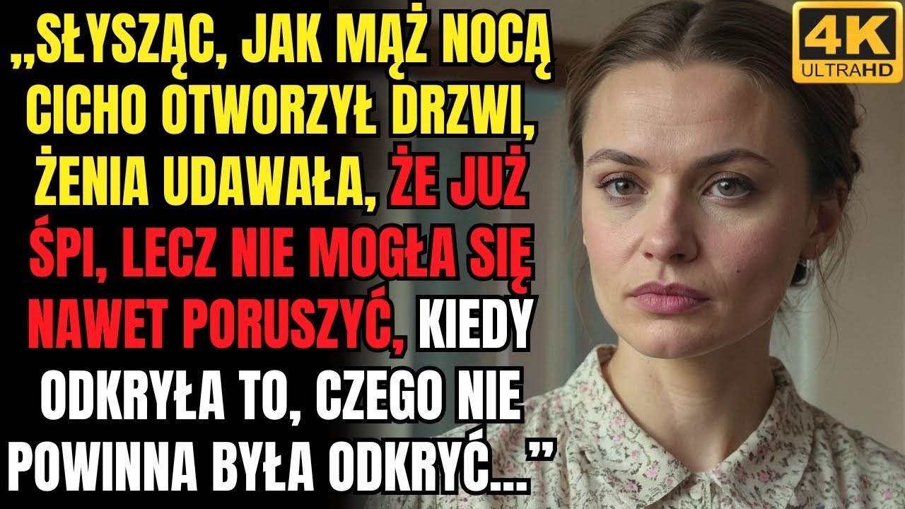 „Żona udawała, że śpi, kiedy mąż wrócił w środku nocy, i nagle odkryła to   ”