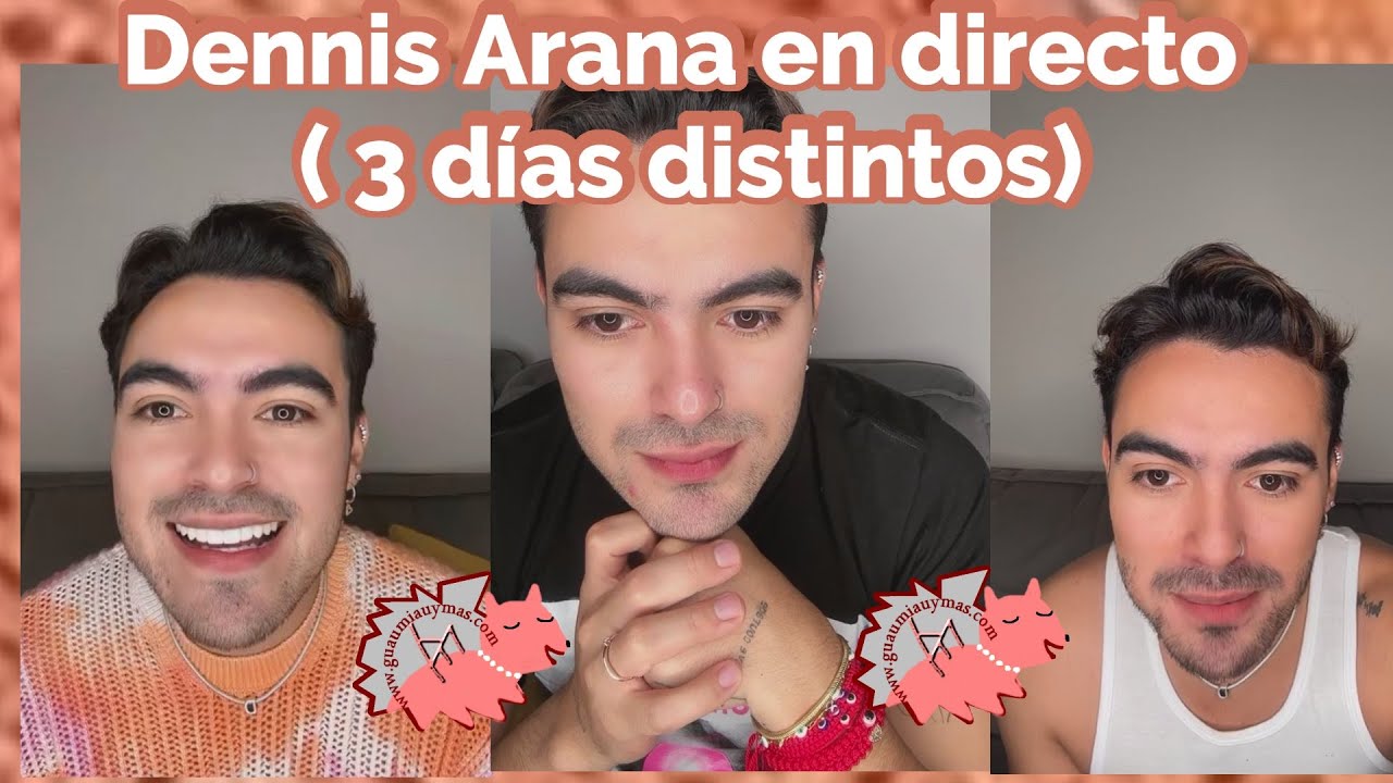 DENNIS ARANA en directo saludando, cantando , jugando ... con Konrad  e invitados . 3 días distintos