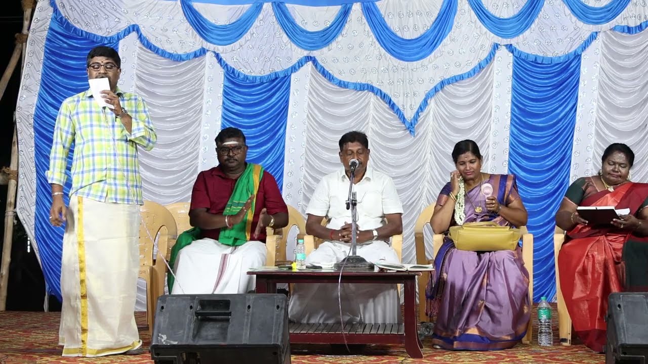 #பெருந்துறை இரவிக்குமாரின் அதிரடியான கலகலப்பான பாட்டு பட்டிமன்றம் | Manjunathan Pattimandram 