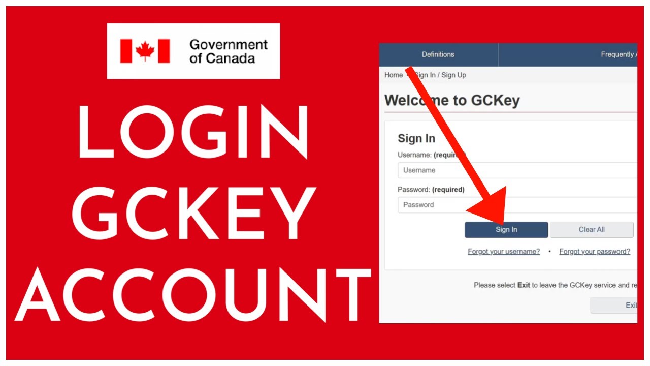 How to Login into Your GCKey Account 2023? GCKey Login