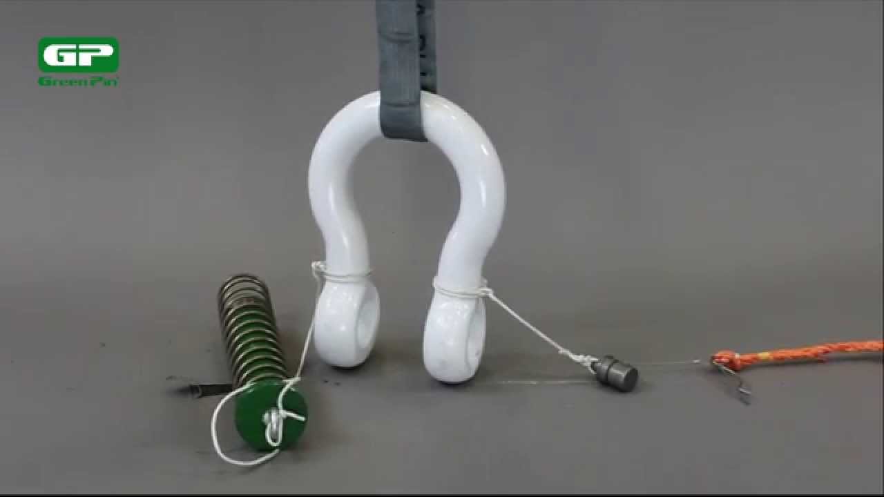 Green Pin® ROV Spring Release Polar Shackle - Demo