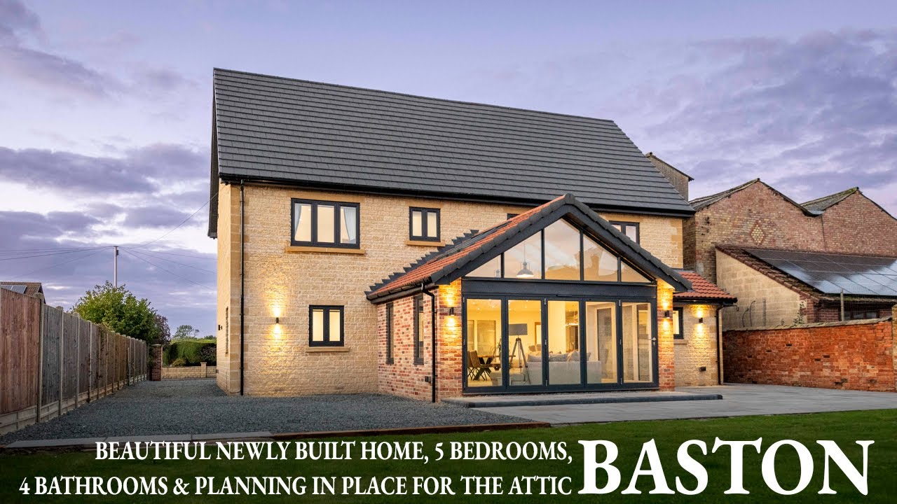 Tour this newly built, £820,000 immaculate stone family home | 1 Greatford Road, Baston