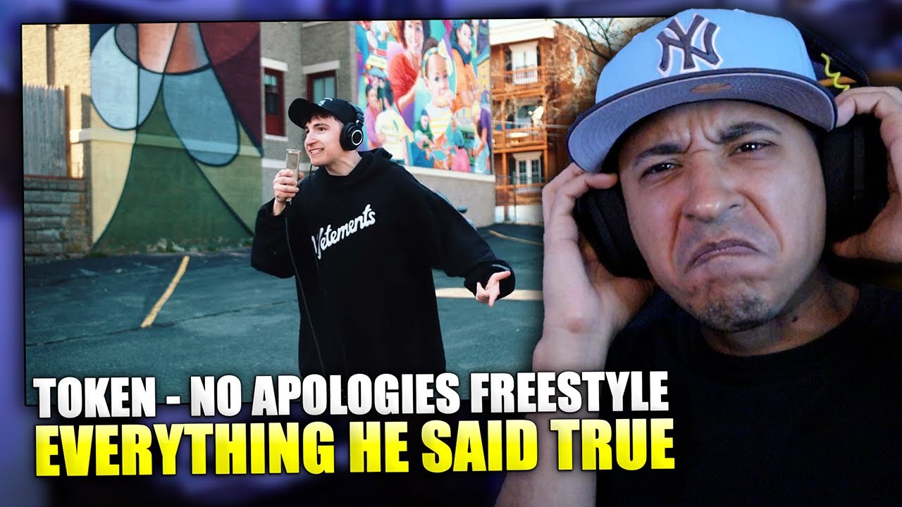 LETS TALK!! | Token - No Apologies Freestyle (Official Video) Reaction