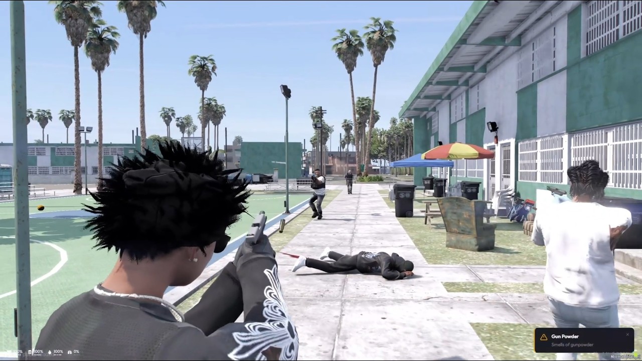 WE SCOOM A COP TO SAVE MY HOMIE IN GTA 5 RP !