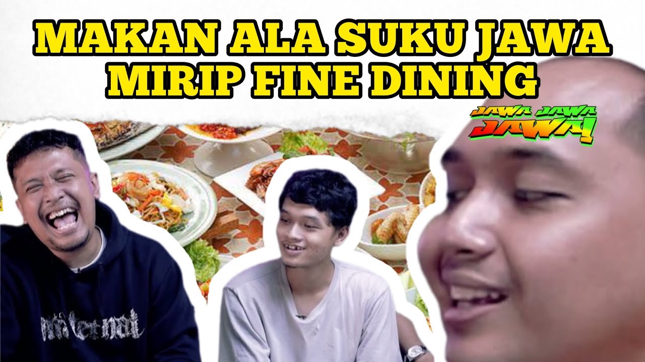 ORANG JAWA BIASA MAKAN RAME RAME | JAWA JAWA JAWA