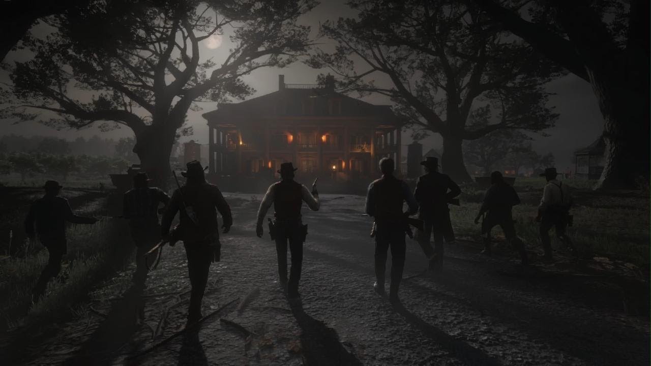 Asalto a la mansión Braithwaite. Red Dead Redemption 2