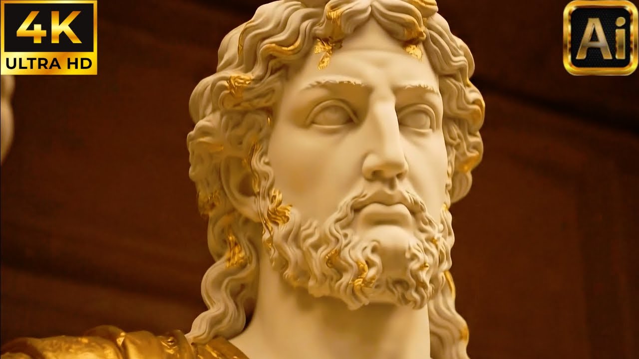 Bringing the Statue of Zeus at Olympia Back to Life by AI | Ancient Wonder in 4K