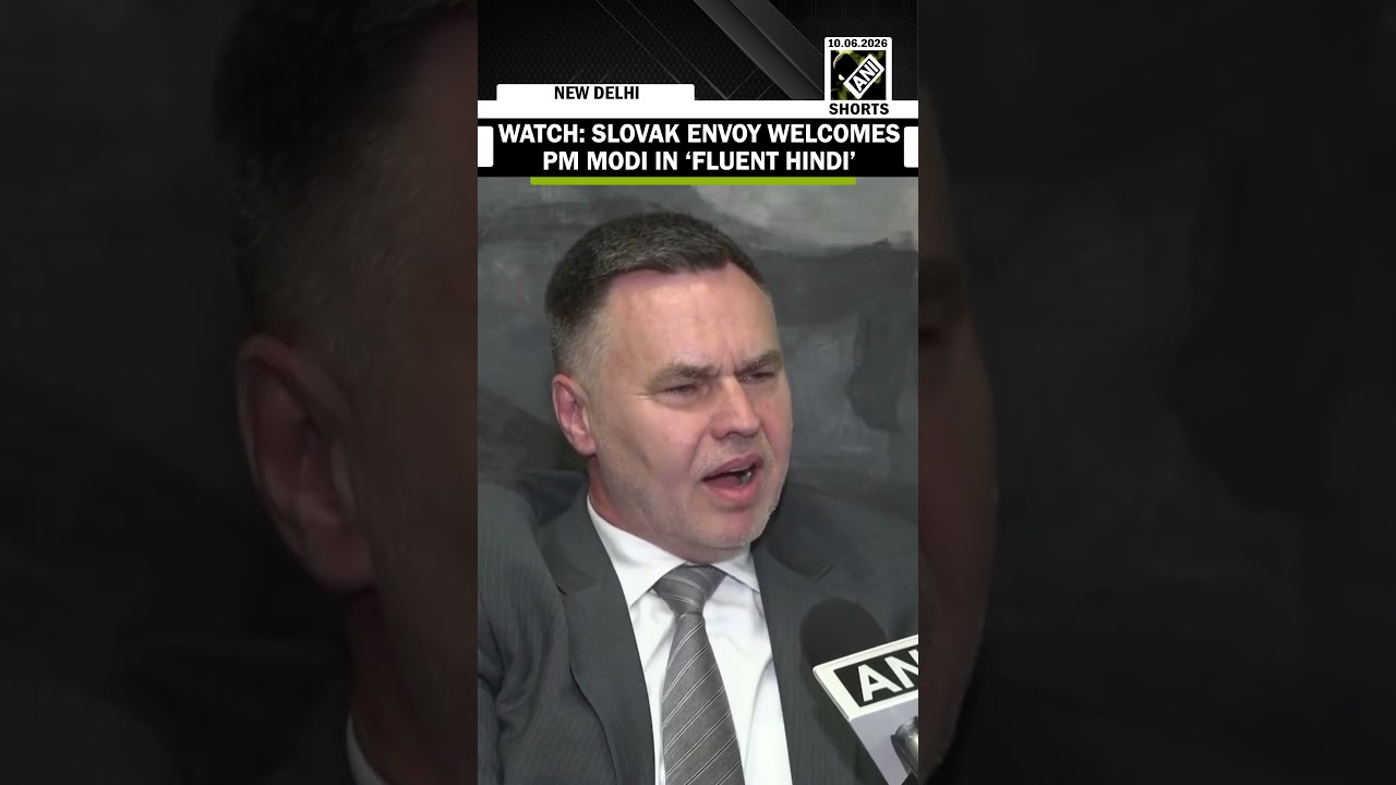 &ldquo;Modi ji ka swaagat karte hai&rdquo;: WATCH: Slovak Envoy&rsquo;s &lsquo;hindi welcome message&rsquo; for PM Modi goes viral