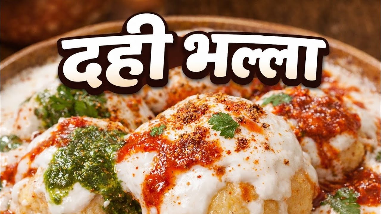 Dahi Bhalla Recipe | Soft & Fluffy Bhalla at Home