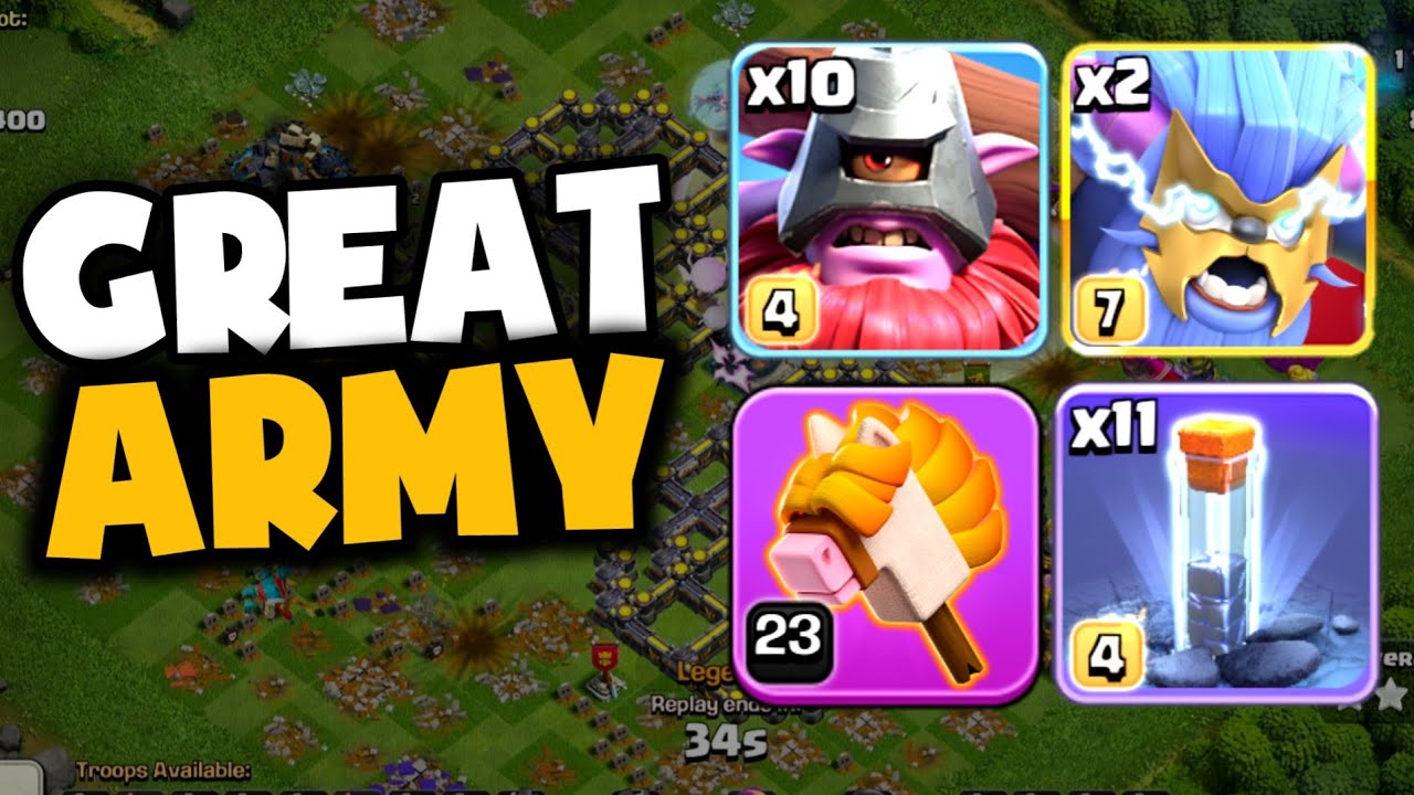 MASS Throwers ARE SO STRONG with Super Yetties and NEW EPIC equipment Stick Horse in Legend on TH18!