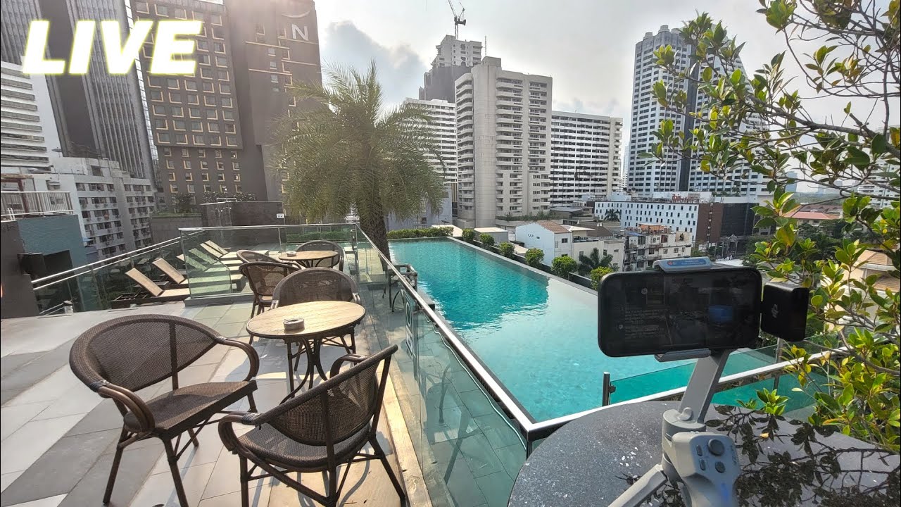 Bangkok LIVE: Timmie's in Thailand? + Amazing Rooftop Views