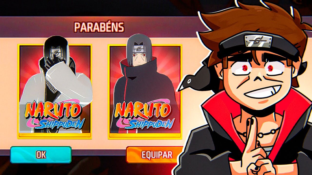 GASTANDO DIAMANTES Até pegar a NOVA SKIN DO ITACHI UCHIHA No Free Fire