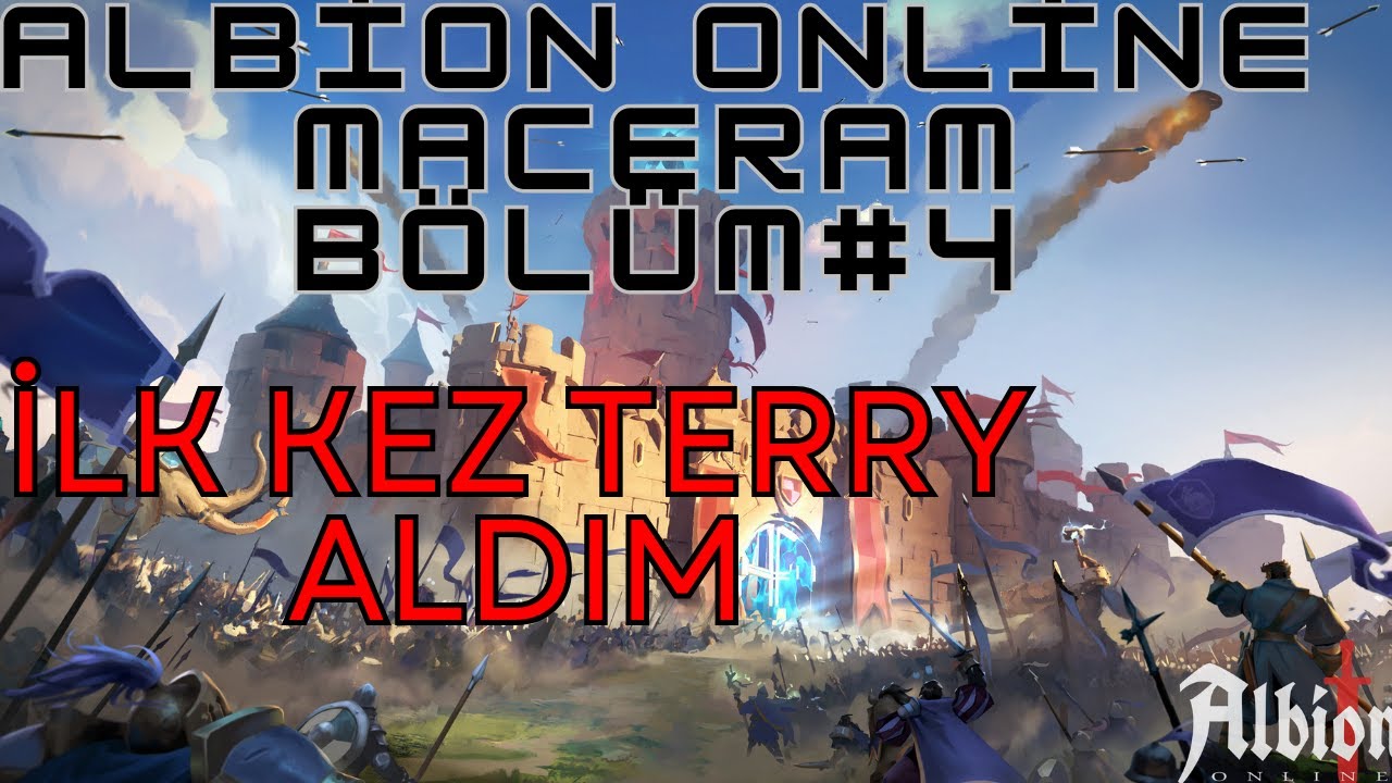 Albion Online Maceram #4 | İlk Kez Terry Aldım