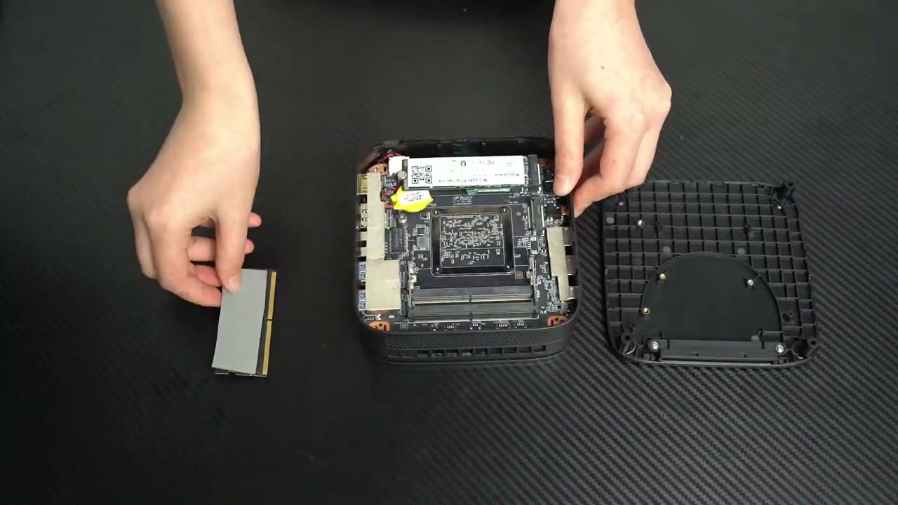 How to replace the SSD/DDR in the NiPoGi  G1 Mini-PC AMD Ryzen 9