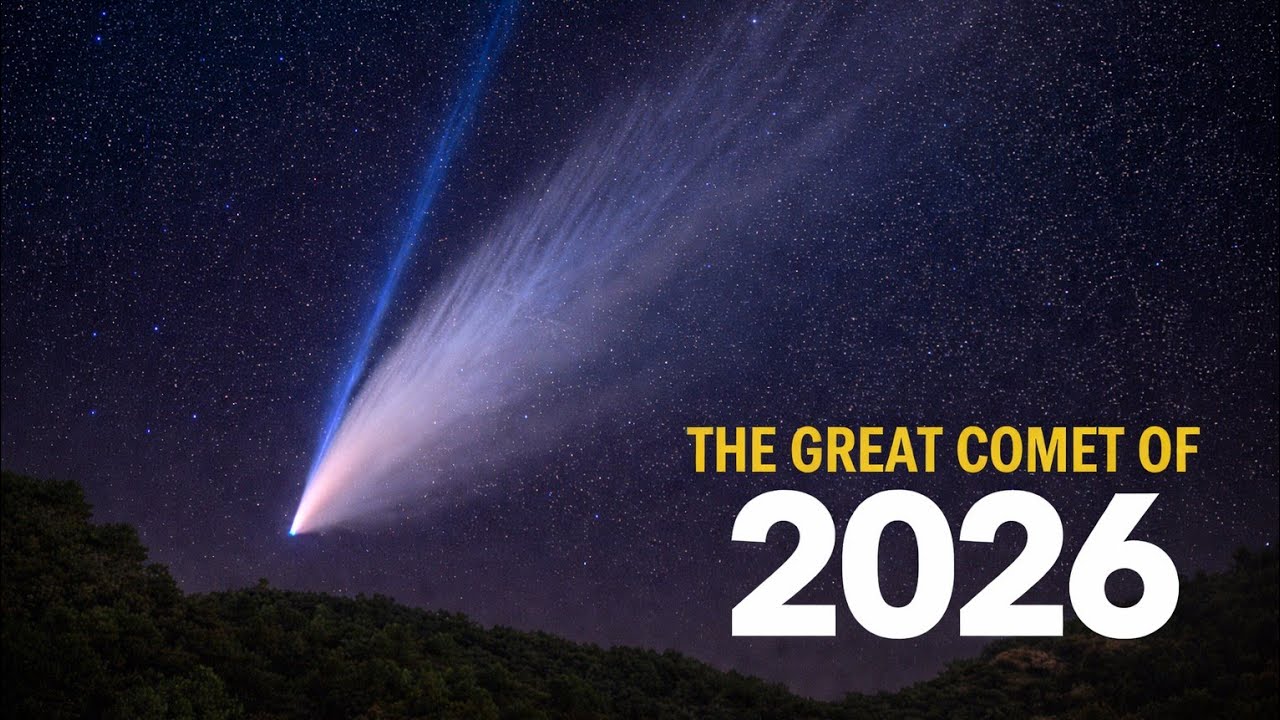 В апреле 2026 года небо озарят две кометы.