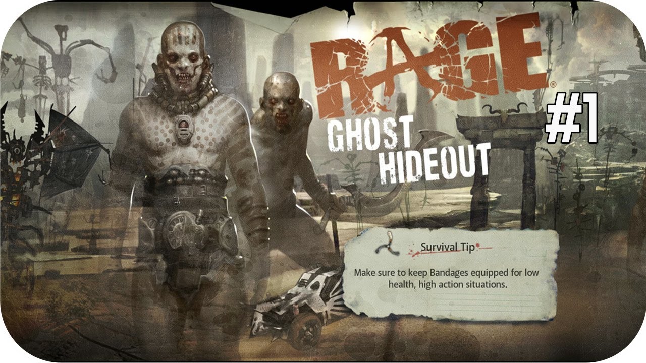Rage Walkthrough Part 1 Ghost Hideout No Commentary
