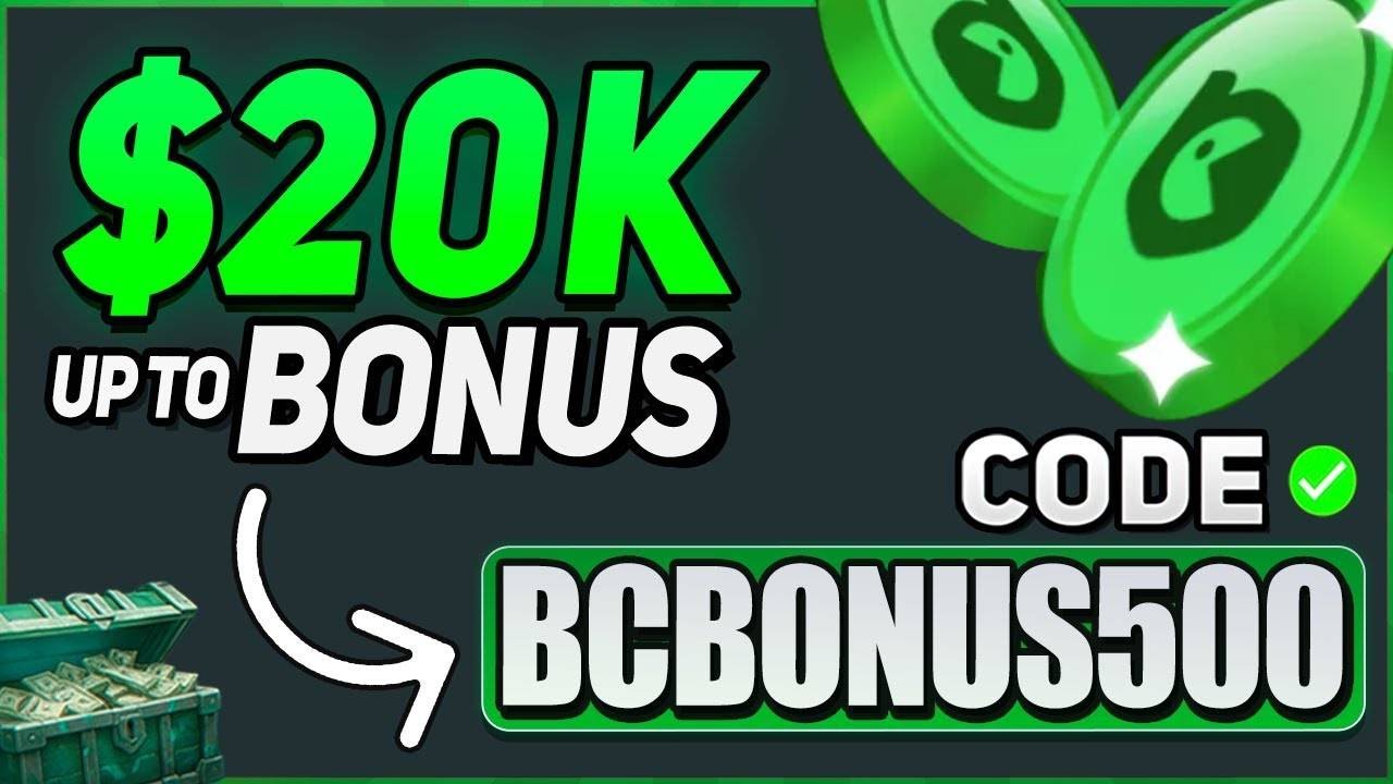 BC GAME promo code - BCBONUS500 for up to $20K Bonus on BCGAME