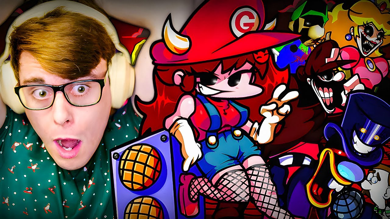 I Finally Played Friday Night Funkin' Mario's Madness V2