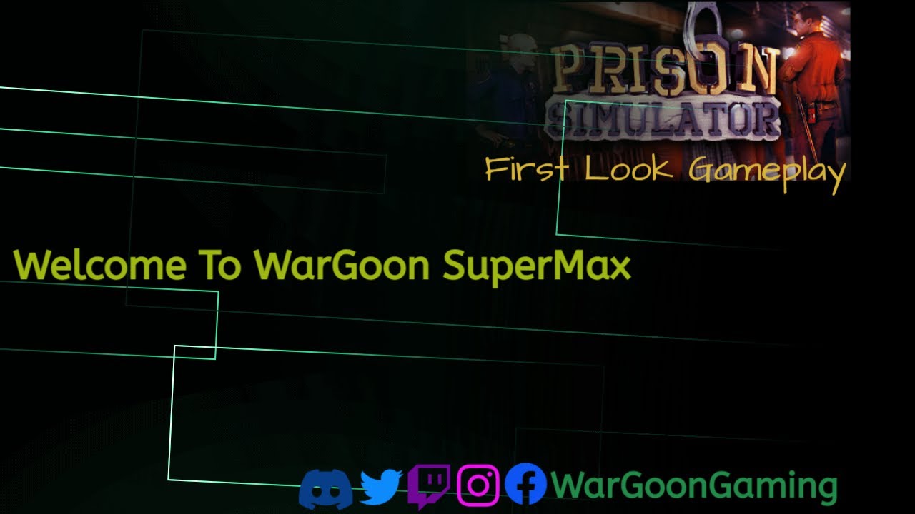 Prison Simulator First Look Gameplay
