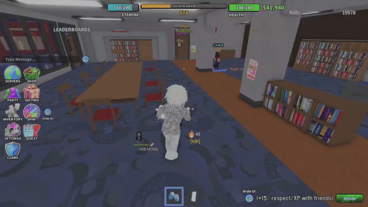 I finally got duke in Fight in a school