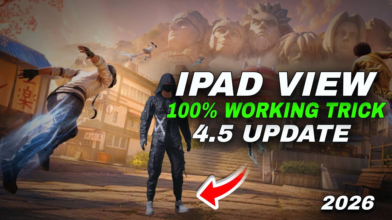 4.5 UPDATE! How to Unlock iPad view in All Mobile2026 Working 🔥|PUBG/BGMI😍how to get iPad view!