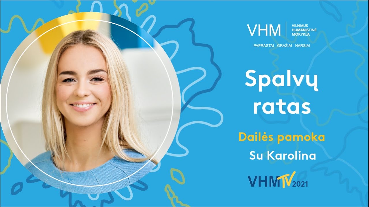 Spalvų ratas | Dailės pamoka (1-6 kl.) VHM TV