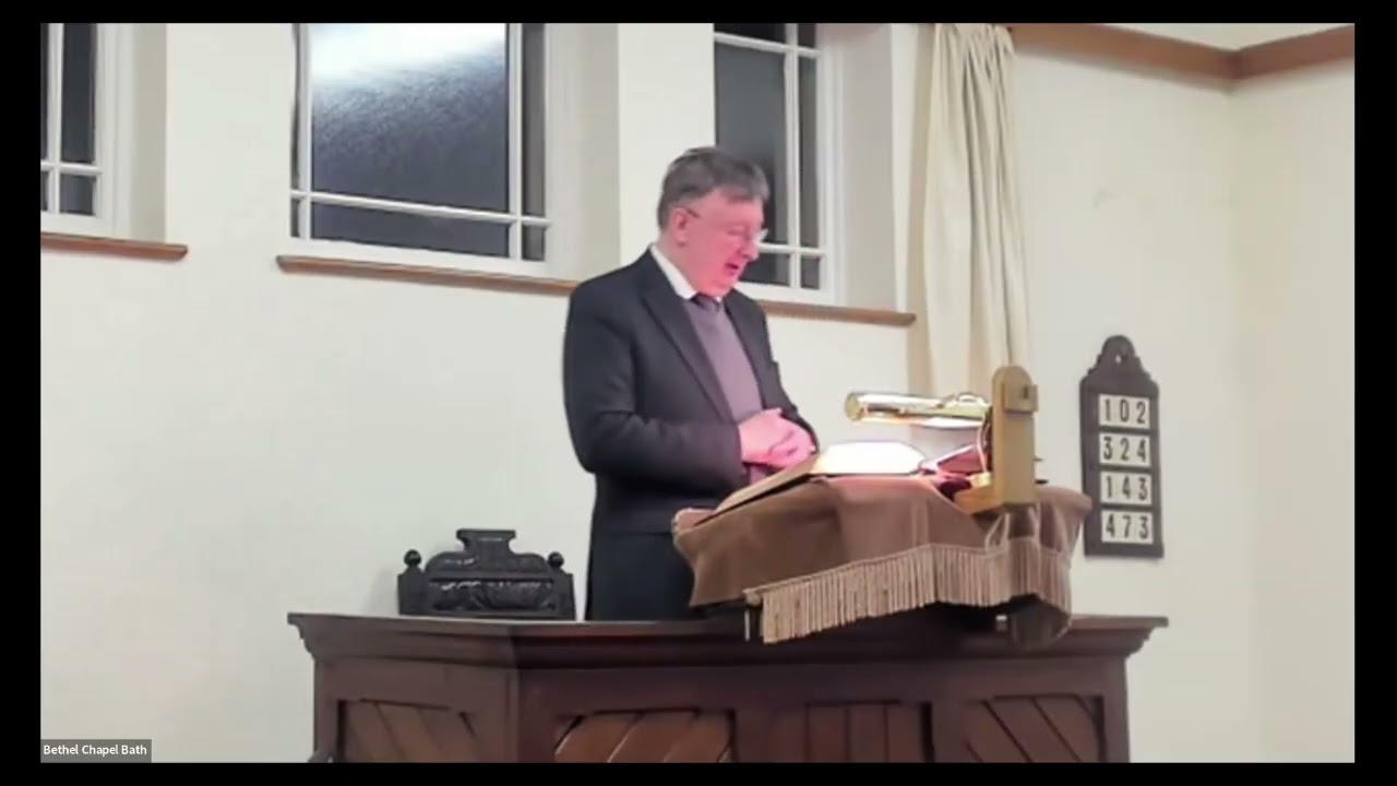 Grace in the Old Testament. 2 Kings 2. 18th January 2026. Mr John Gaskell