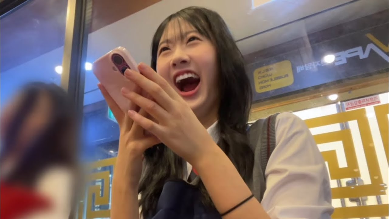 학생증 사진찍는 브이로그(정신없음)