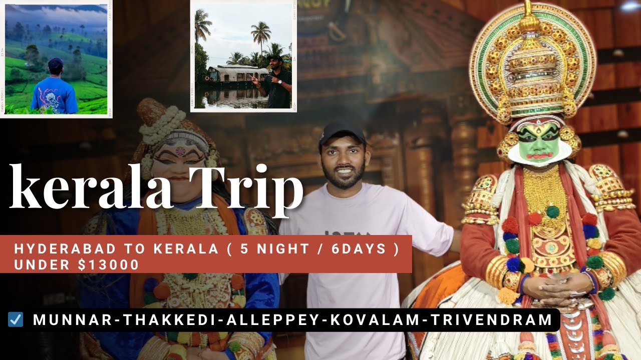 Kerala Trip on ₹1300 Budget! | 6 Days Full Travel Guide from Hyderabad | JSK Vlogs