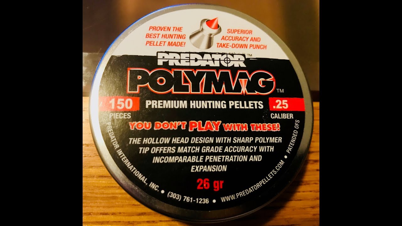 Predator PolyMag .25 vs Clay
