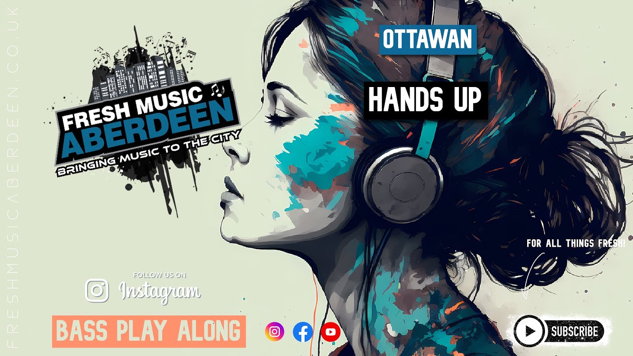 Ottawan - Heads Up || Bass Guitar Play Along TAB