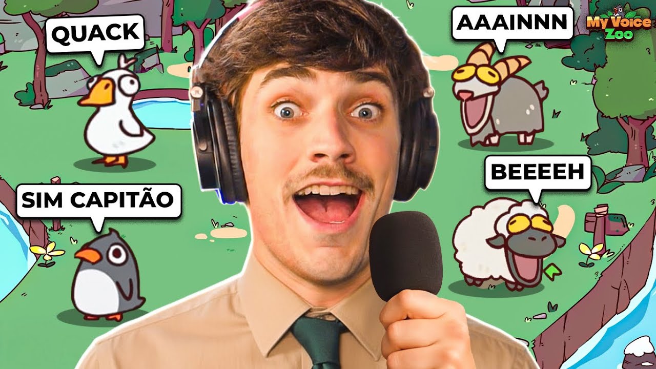 DANDO VOZ AOS BICHOS DA FAZENDA | My Voice Zoo