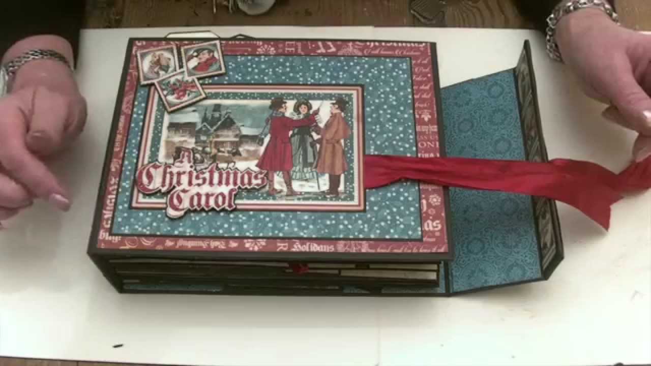 Graphic 45 Christmas Carol Album Graphic 45