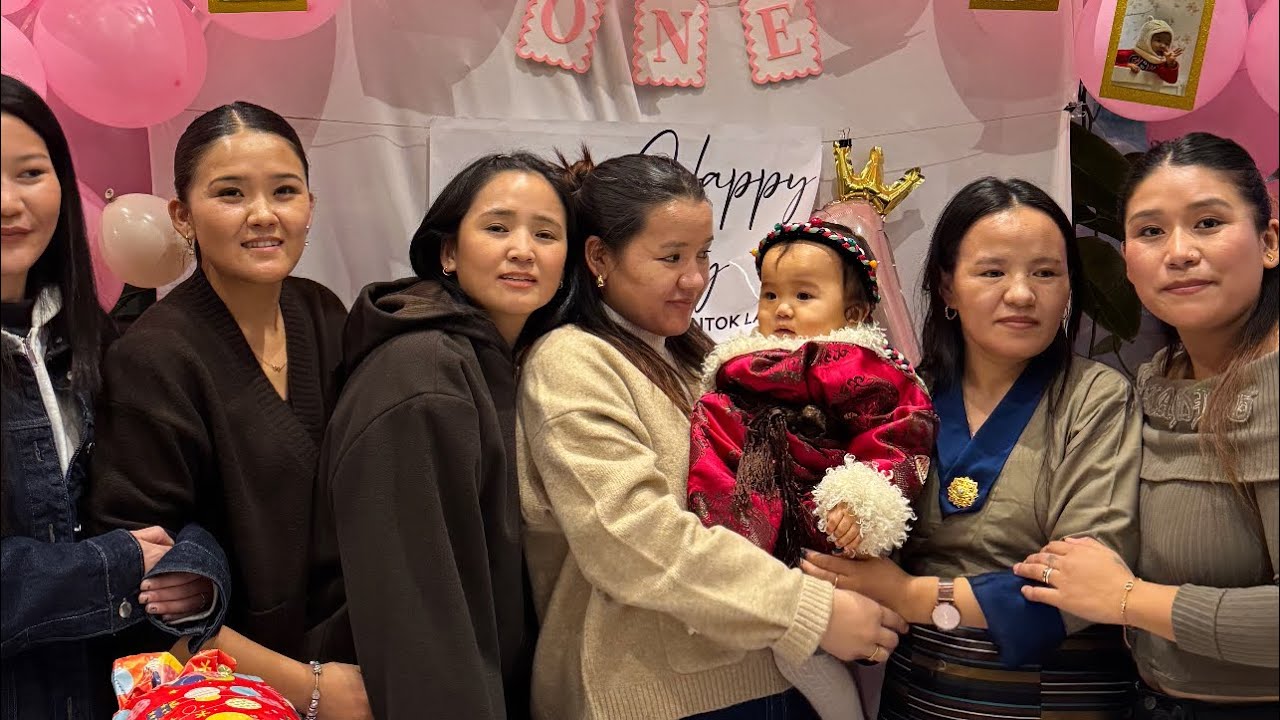 Phentok 1st birthday Celebration 🎀❤️ 