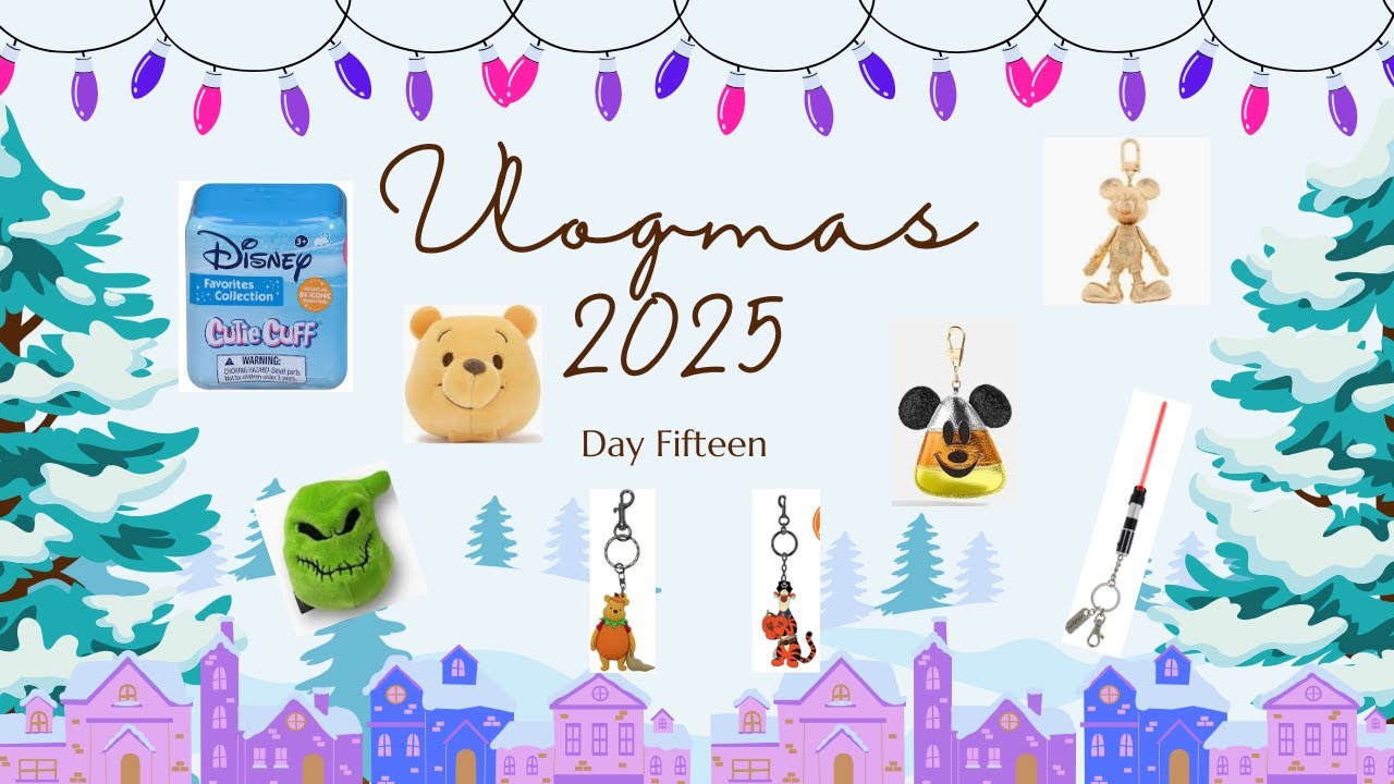 Vlogmas 2025: Day Fifteen (Keychain/Accessory Collection)