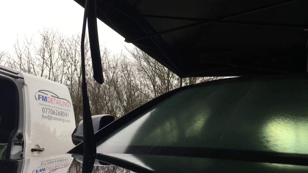 Windscreen polishing Carpro Ceriglass