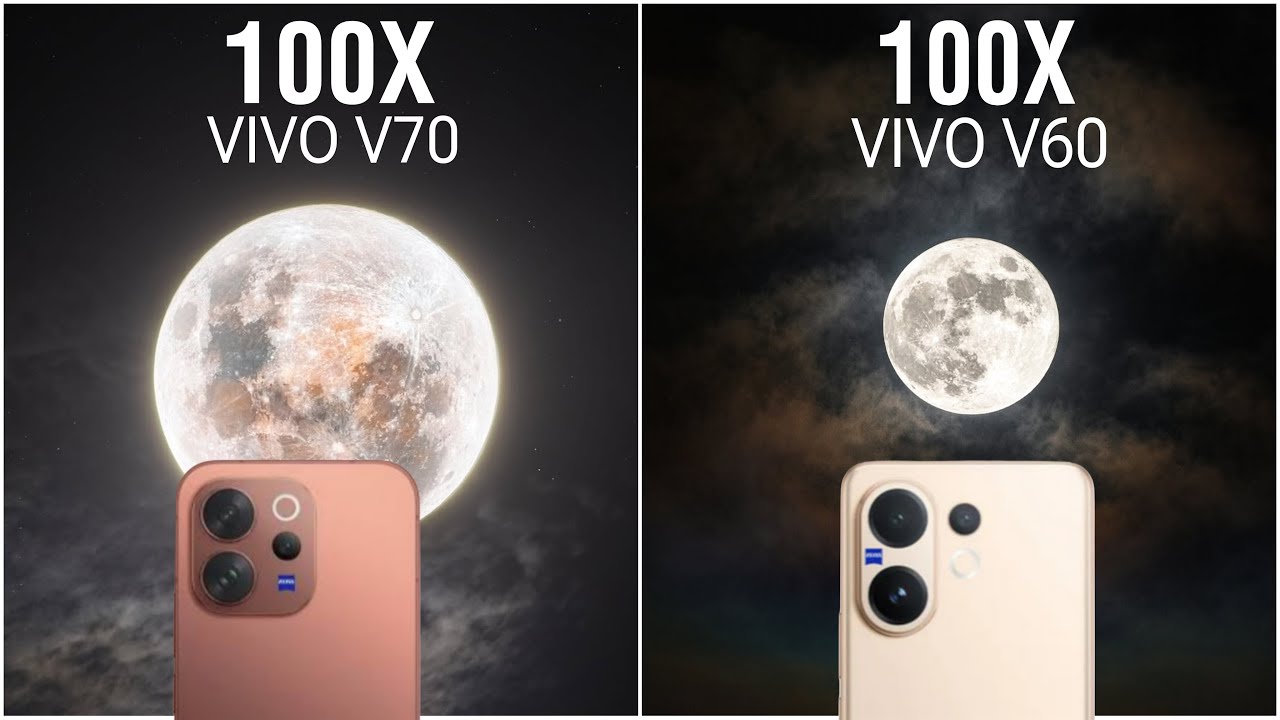 Сравнение характеристик Vivo V70 и Vivo V60 Zoom: тест-драйв