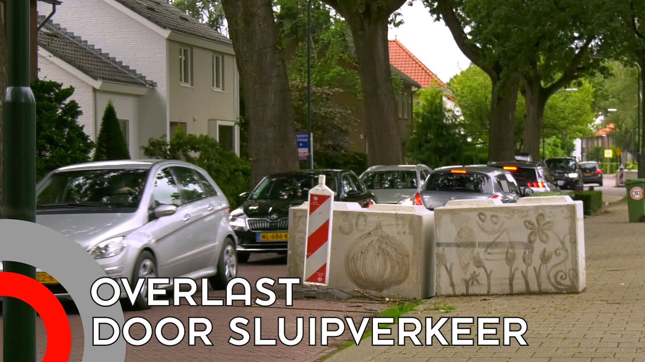 Bewoners van Burgemeester Uijenstraat Waalre zijn sluipverkeer spuugzat